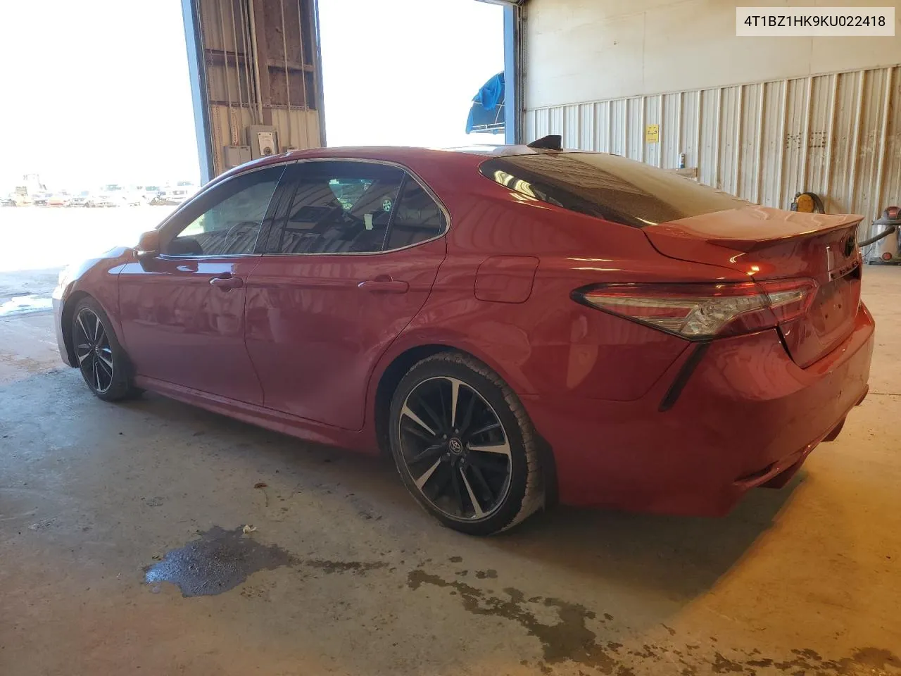 2019 Toyota Camry Xse VIN: 4T1BZ1HK9KU022418 Lot: 79496464