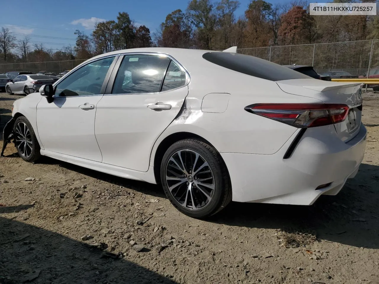 2019 Toyota Camry L VIN: 4T1B11HKXKU725257 Lot: 79619324