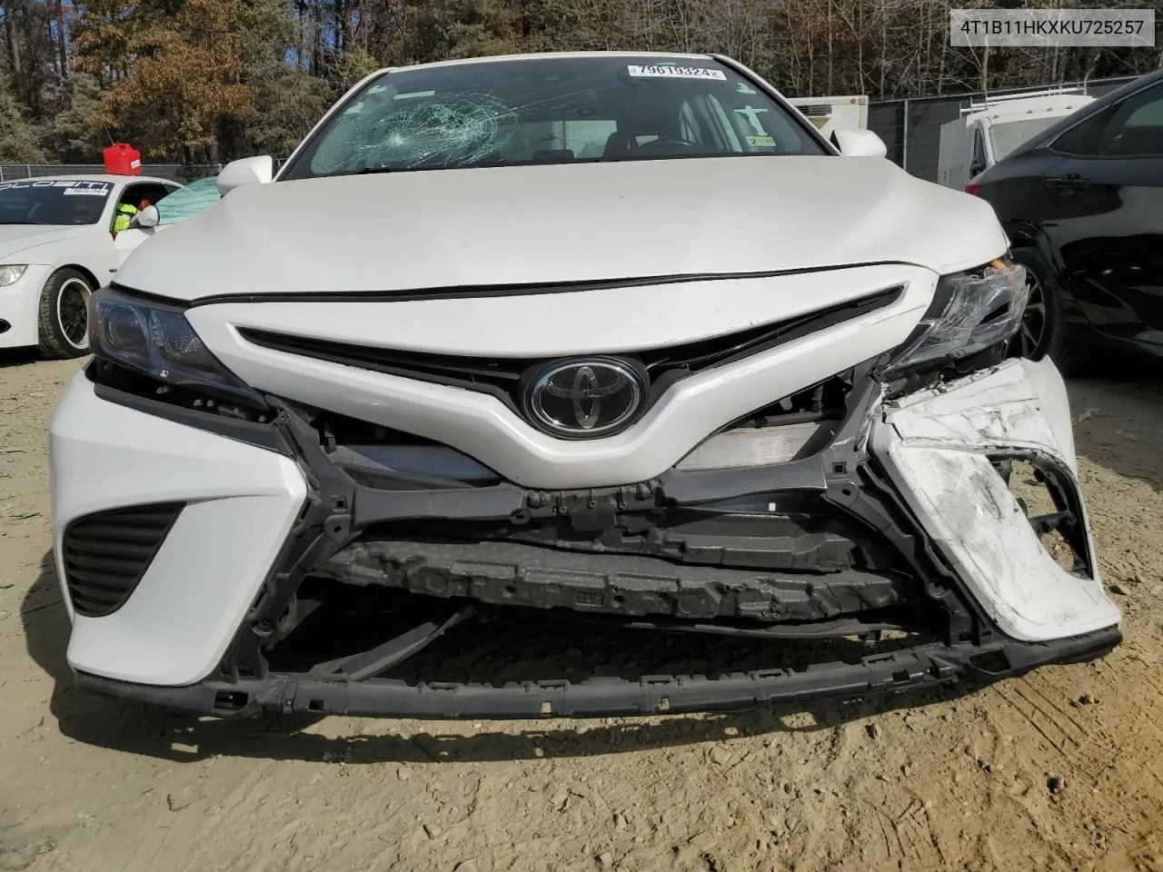 2019 Toyota Camry L VIN: 4T1B11HKXKU725257 Lot: 79619324