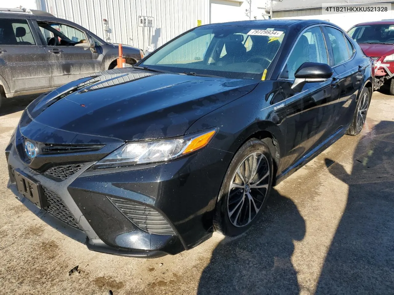 2019 Toyota Camry Hybrid VIN: 4T1B21HKXKU521328 Lot: 79729934