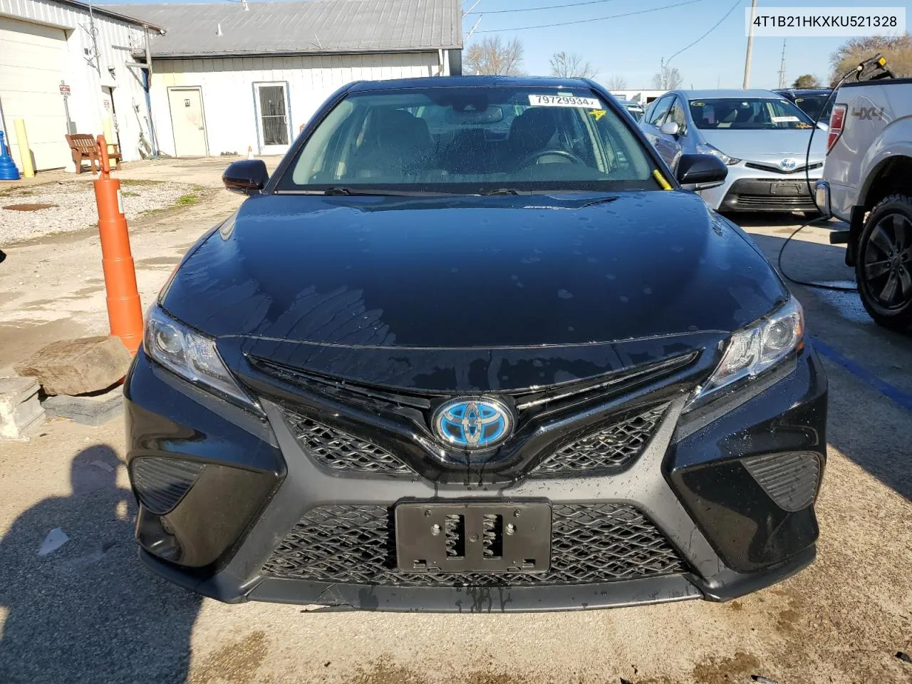 2019 Toyota Camry Hybrid VIN: 4T1B21HKXKU521328 Lot: 79729934