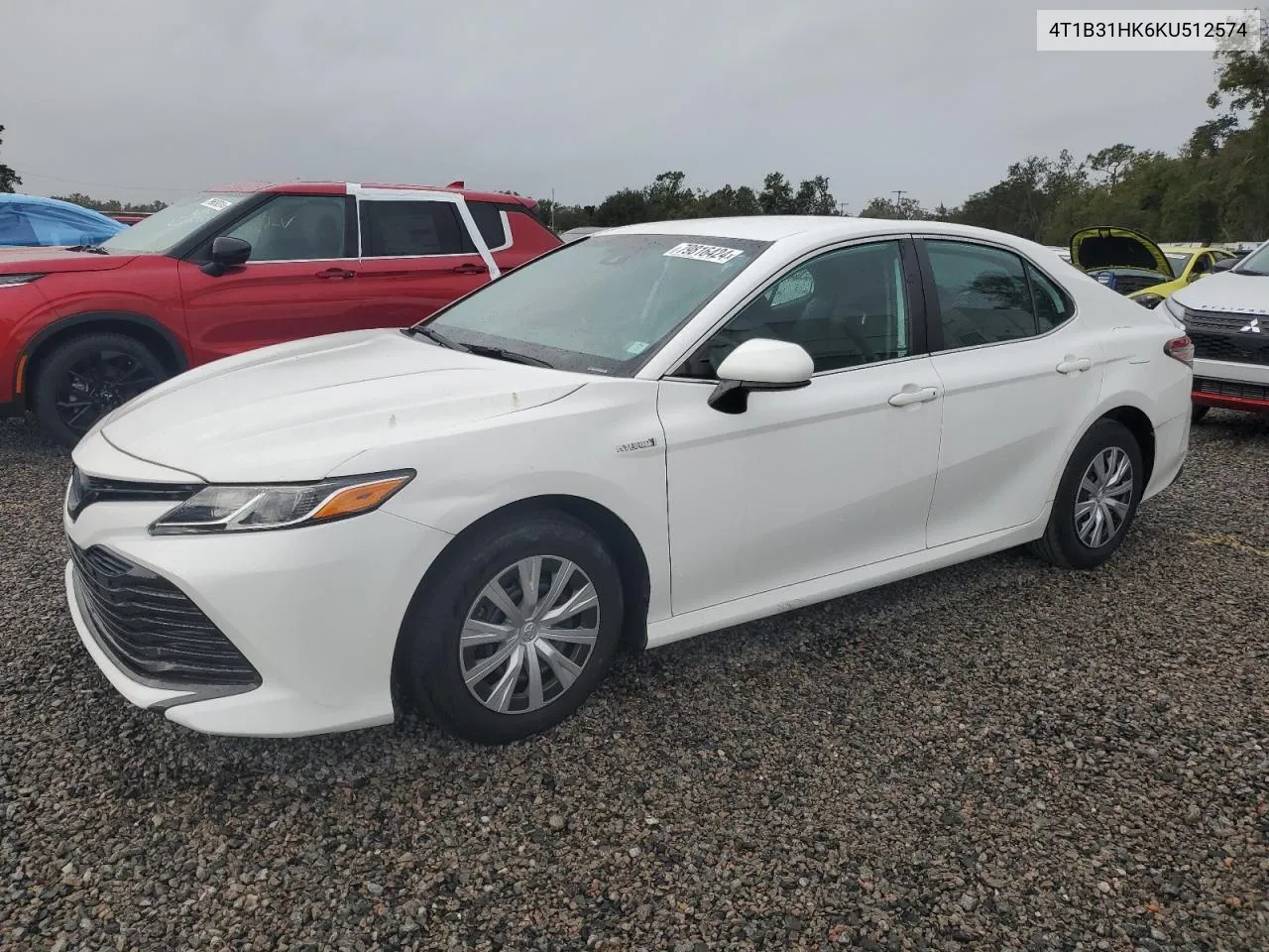 2019 Toyota Camry Le VIN: 4T1B31HK6KU512574 Lot: 79816424