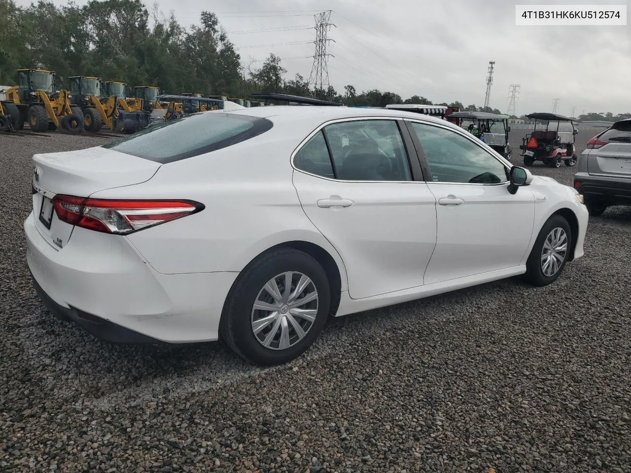 2019 Toyota Camry Le VIN: 4T1B31HK6KU512574 Lot: 79816424