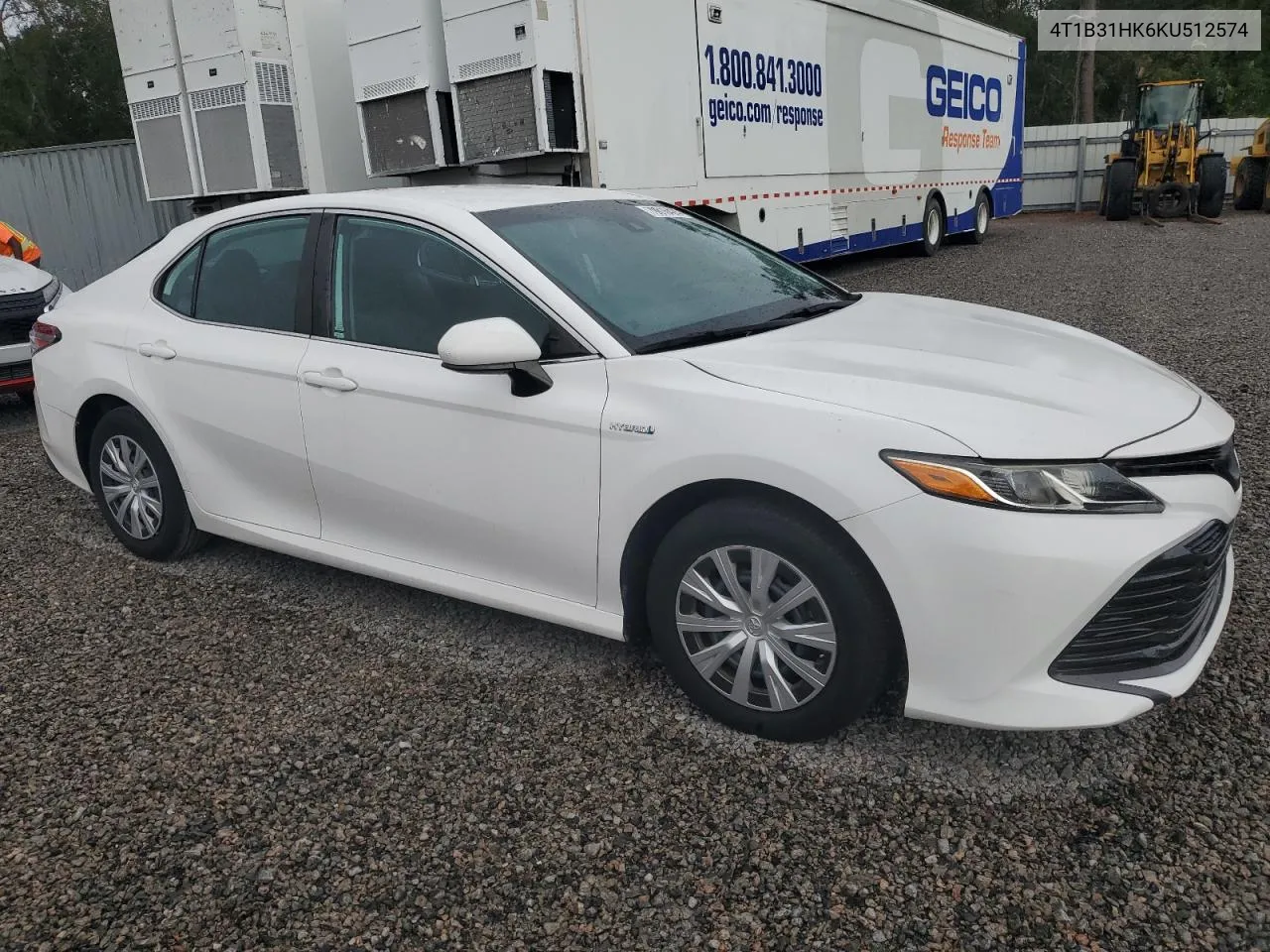 2019 Toyota Camry Le VIN: 4T1B31HK6KU512574 Lot: 79816424