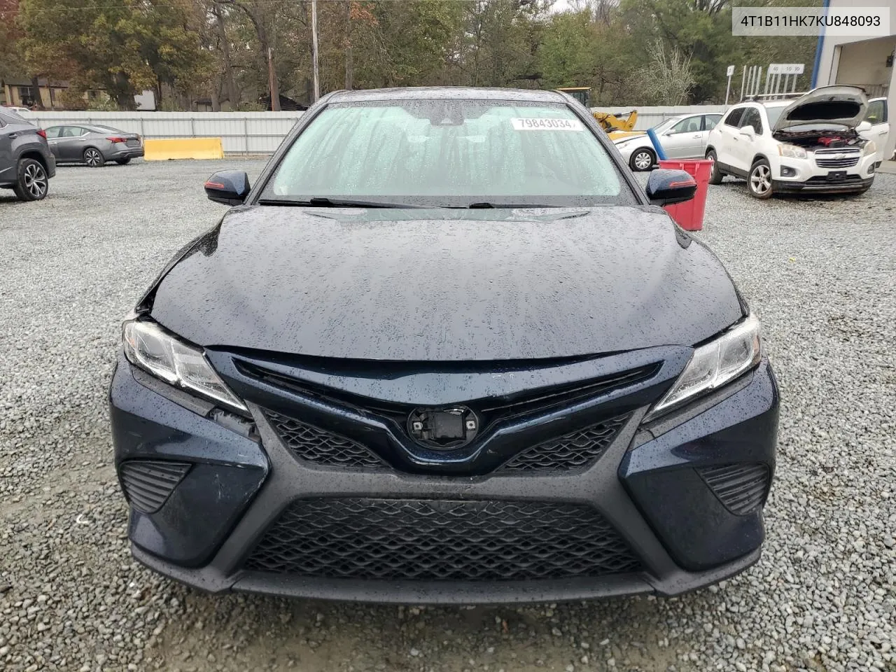 2019 Toyota Camry L VIN: 4T1B11HK7KU848093 Lot: 79843034