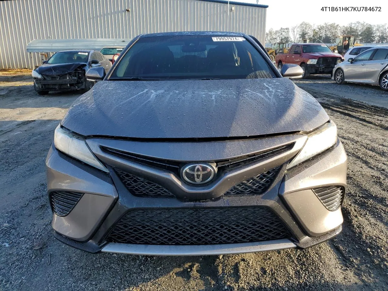 2019 Toyota Camry Xse VIN: 4T1B61HK7KU784672 Lot: 79957974