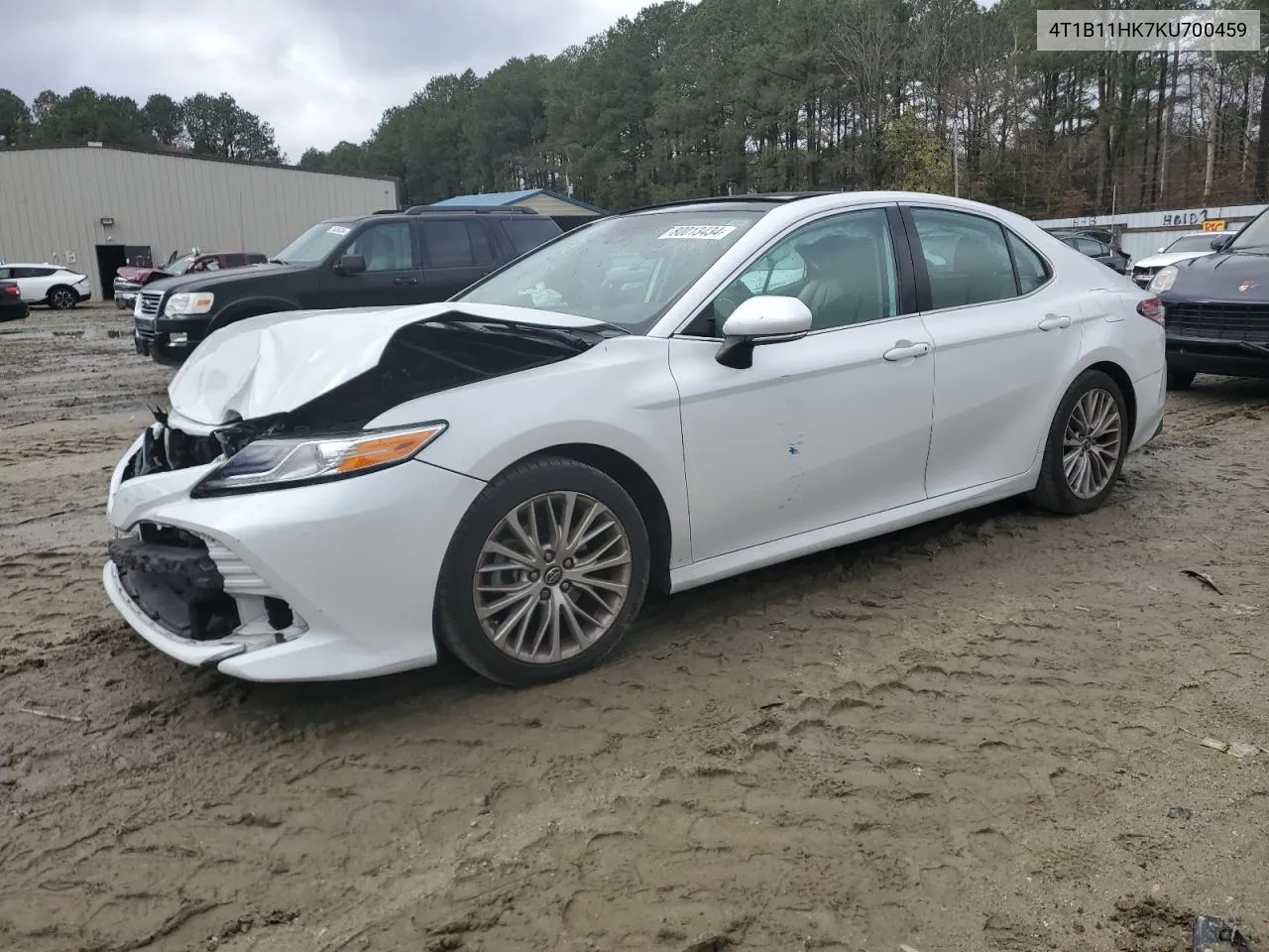 2019 Toyota Camry L VIN: 4T1B11HK7KU700459 Lot: 80013434