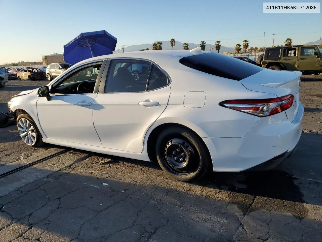 2019 Toyota Camry L VIN: 4T1B11HK6KU712036 Lot: 80117574