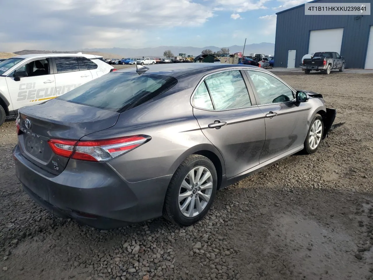 2019 Toyota Camry L VIN: 4T1B11HKXKU239841 Lot: 80163494