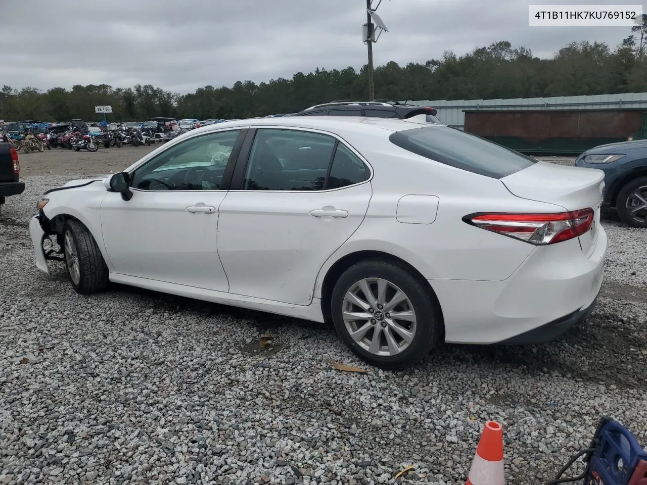 2019 Toyota Camry L VIN: 4T1B11HK7KU769152 Lot: 80302184