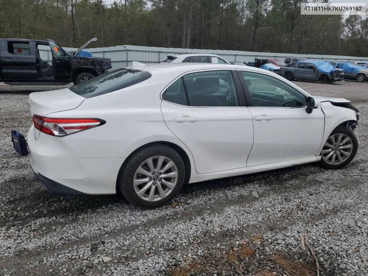 2019 Toyota Camry L VIN: 4T1B11HK7KU769152 Lot: 80302184