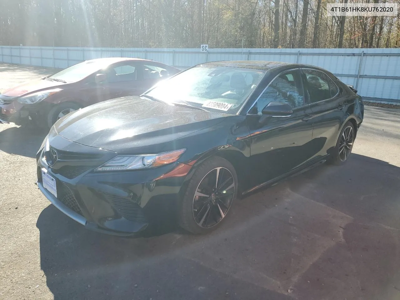 2019 Toyota Camry Xse VIN: 4T1B61HK8KU762020 Lot: 80509004