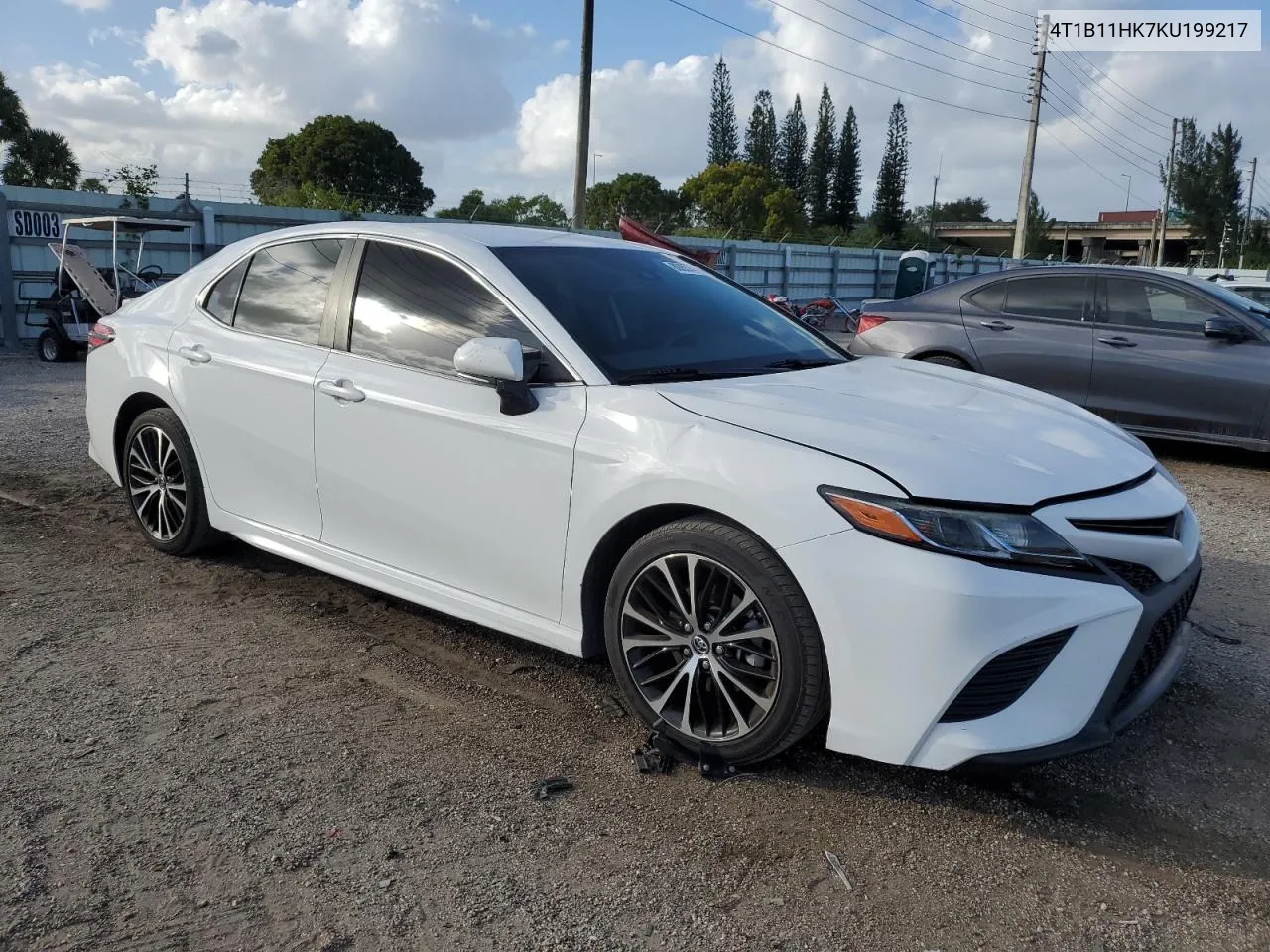 2019 Toyota Camry L VIN: 4T1B11HK7KU199217 Lot: 80857474