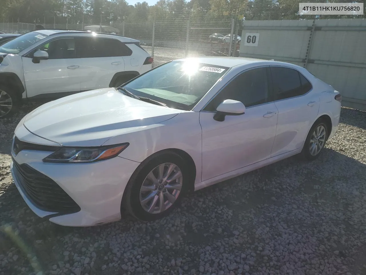 2019 Toyota Camry L VIN: 4T1B11HK1KU756820 Lot: 81268984