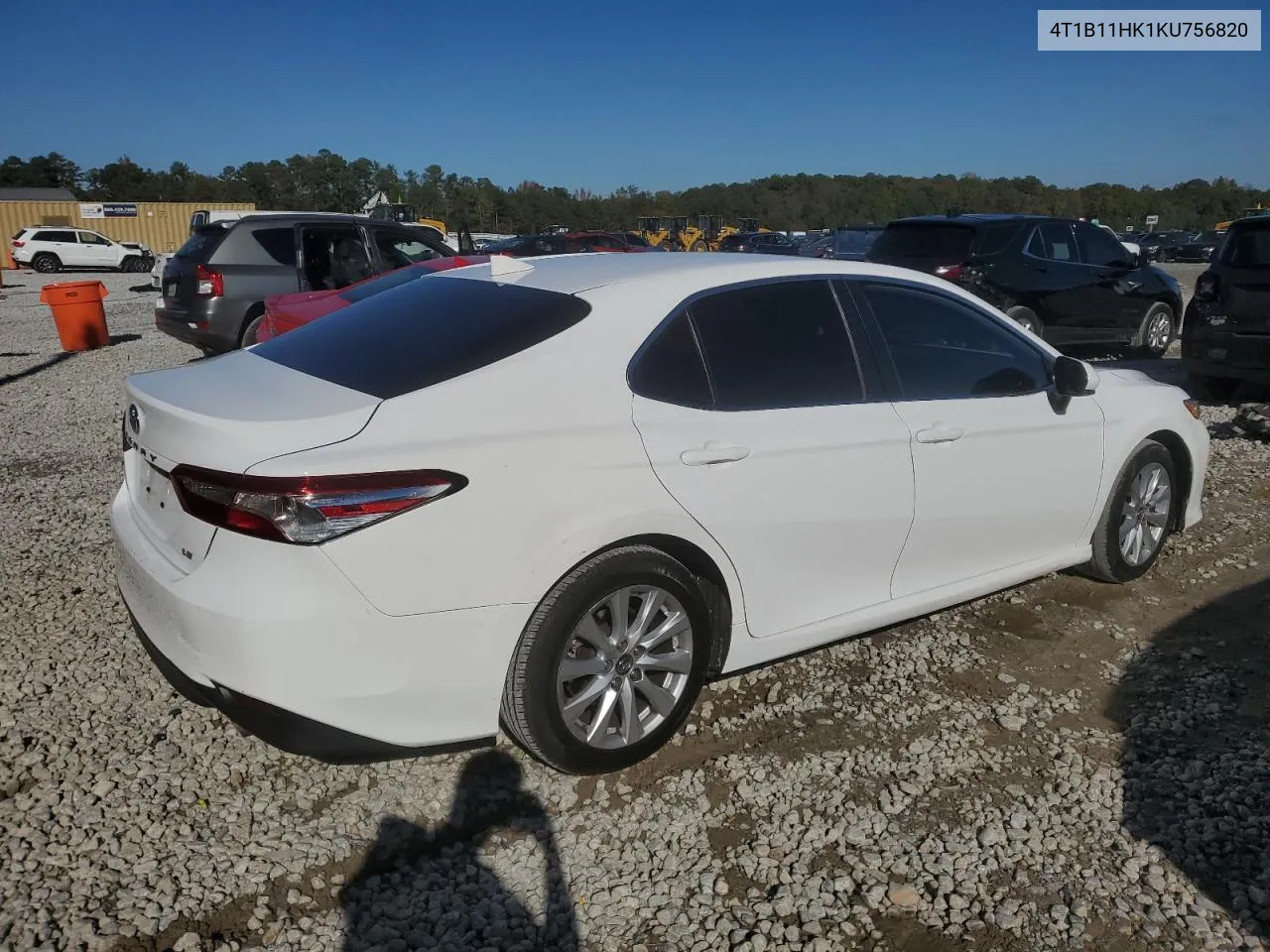 2019 Toyota Camry L VIN: 4T1B11HK1KU756820 Lot: 81268984