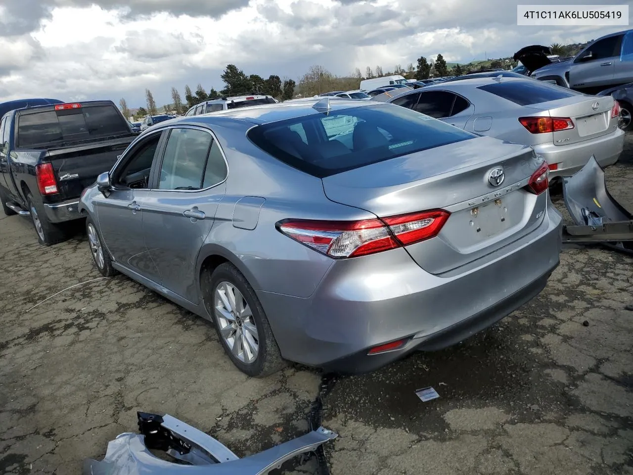 4T1C11AK6LU505419 2020 Toyota Camry Le