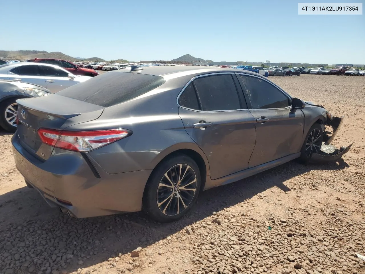 2020 Toyota Camry Se VIN: 4T1G11AK2LU917354 Lot: 50444594