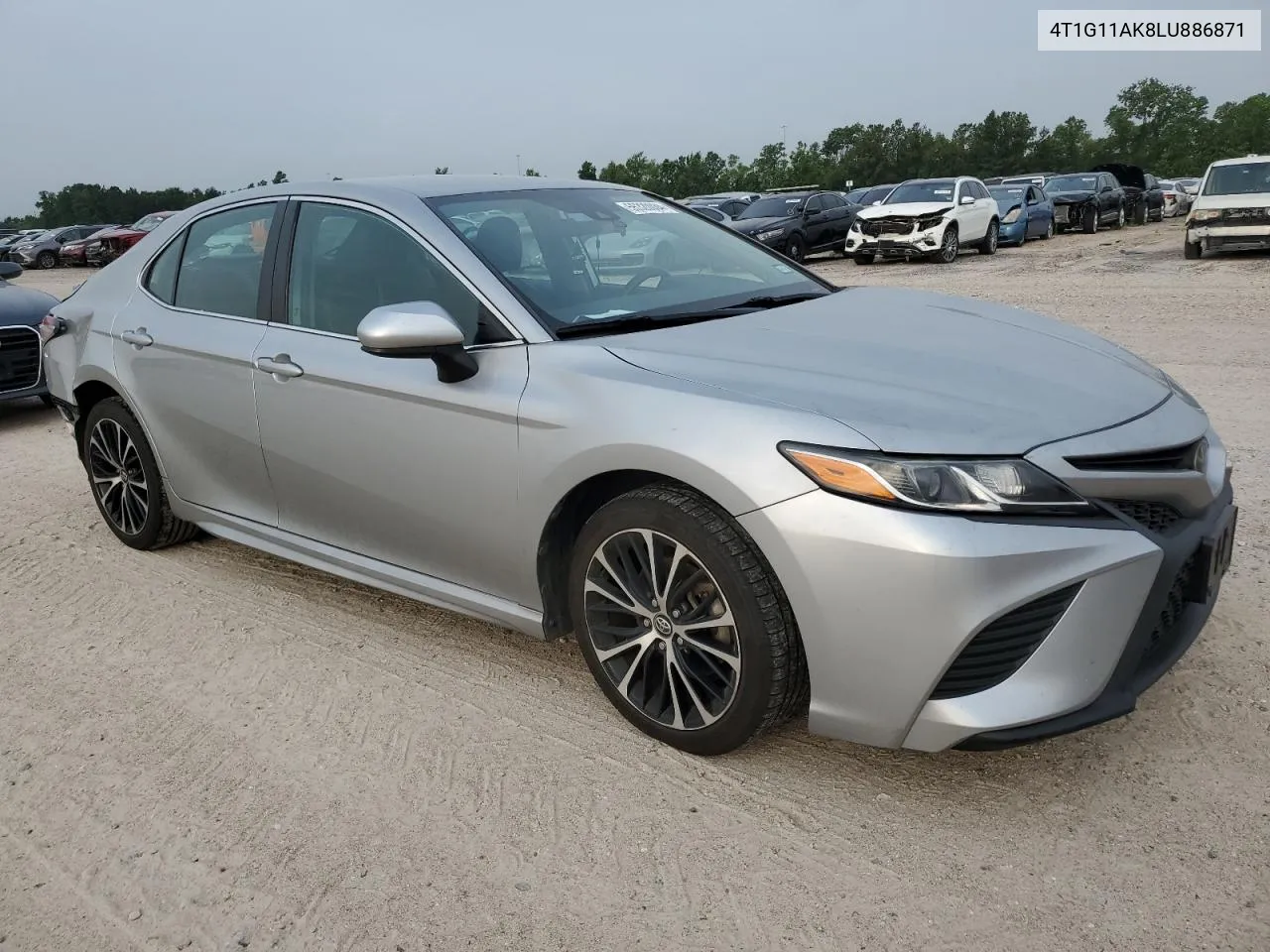 2020 Toyota Camry Se VIN: 4T1G11AK8LU886871 Lot: 55320034