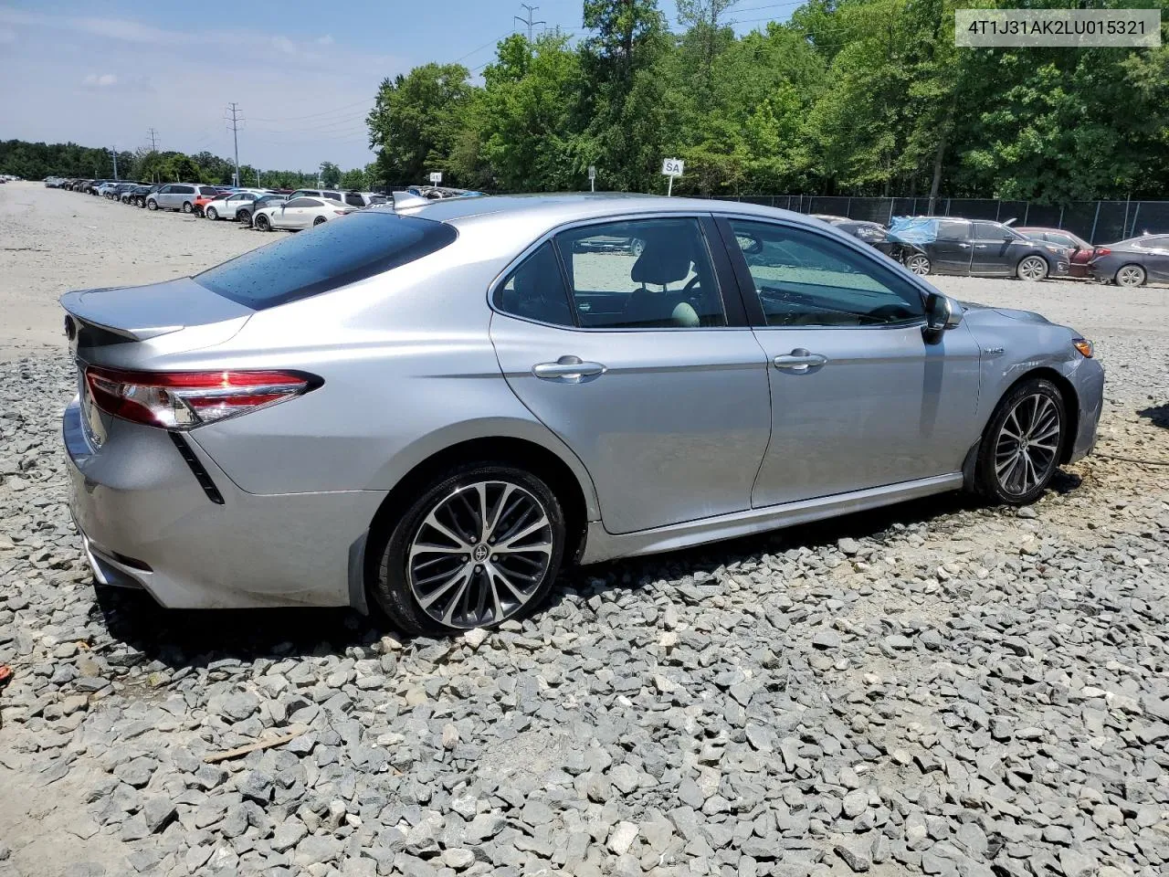 2020 Toyota Camry Se VIN: 4T1J31AK2LU015321 Lot: 57933714