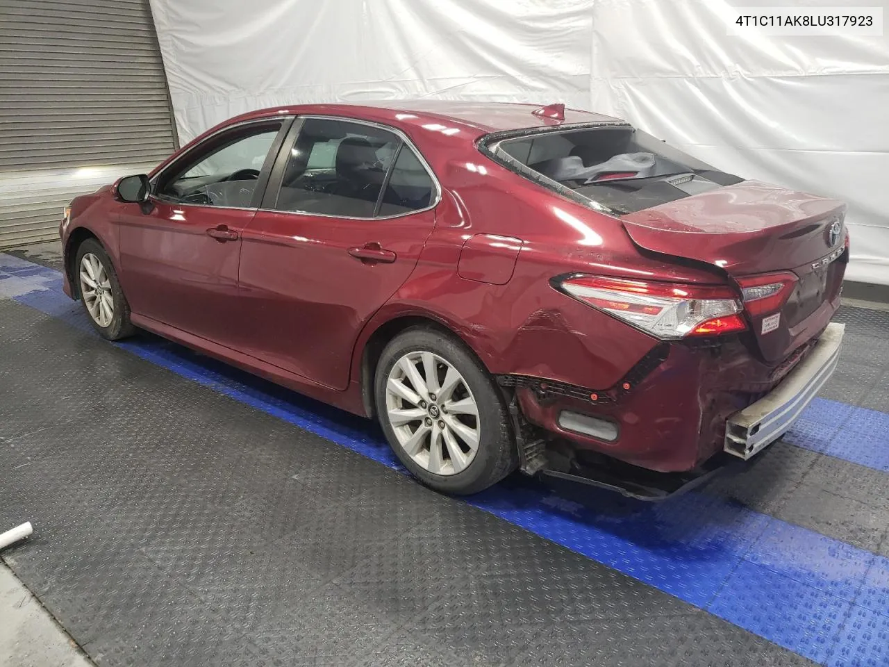 2020 Toyota Camry Le VIN: 4T1C11AK8LU317923 Lot: 58207064