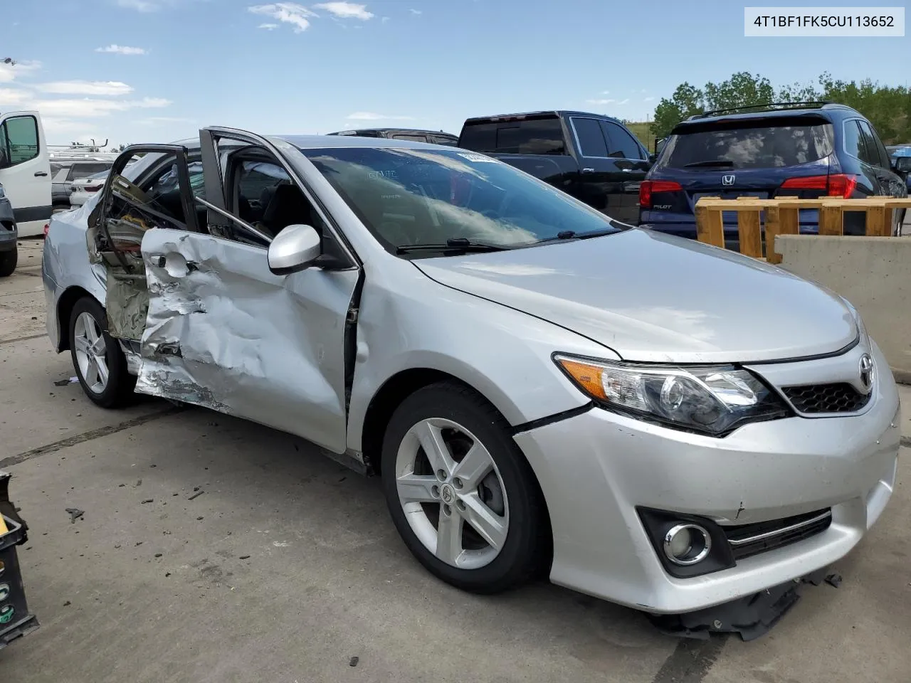 4T1BF1FK5CU113652 2020 Toyota Camry Base