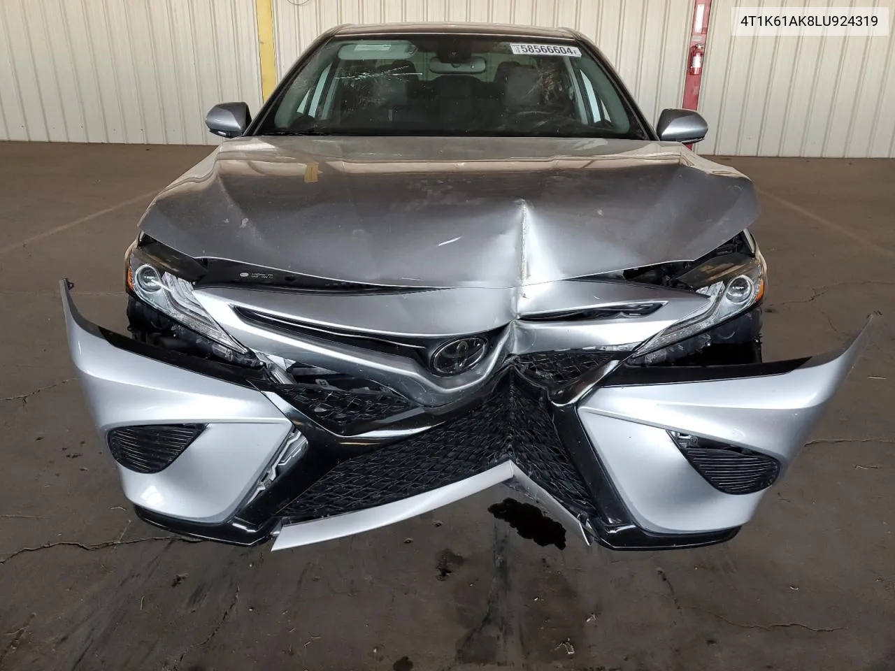 2020 Toyota Camry Xse VIN: 4T1K61AK8LU924319 Lot: 58566604