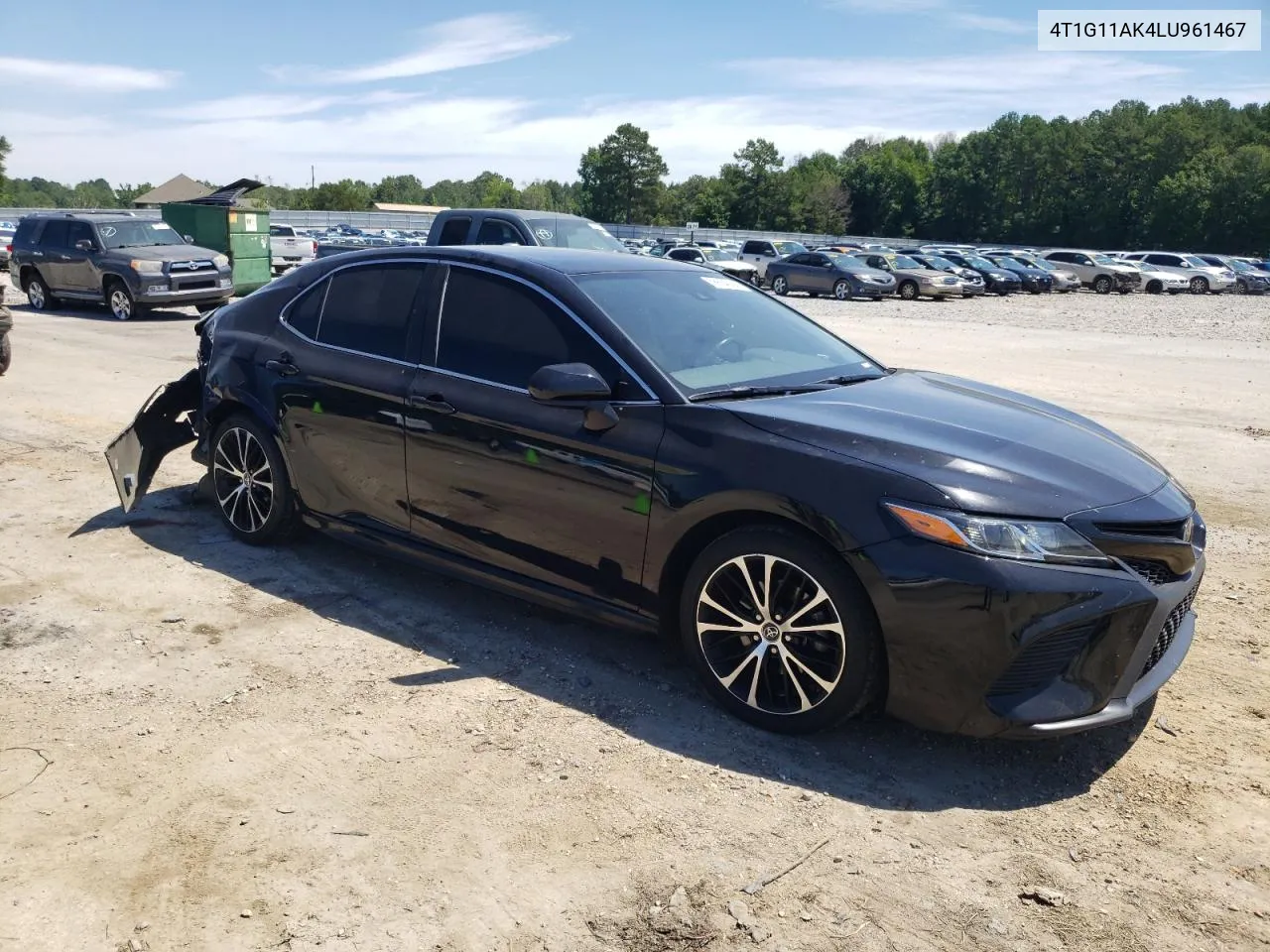 2020 Toyota Camry Se VIN: 4T1G11AK4LU961467 Lot: 58654024