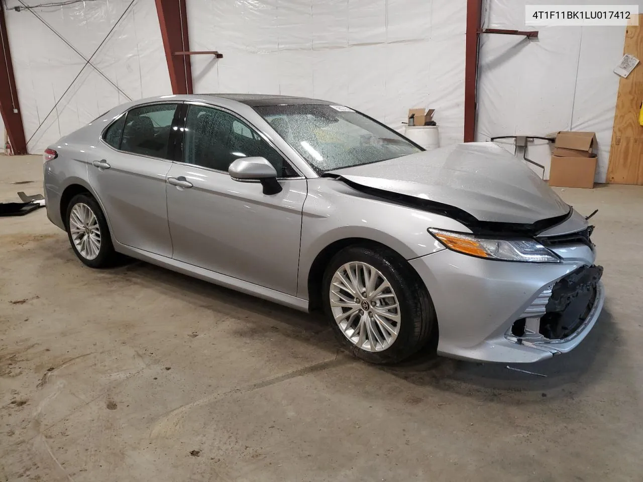 2020 Toyota Camry Xle VIN: 4T1F11BK1LU017412 Lot: 59537924