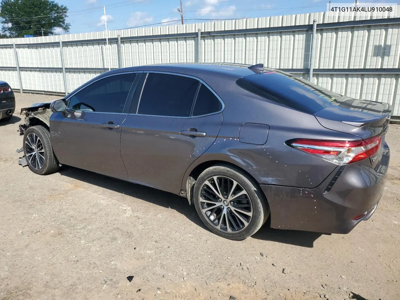 2020 Toyota Camry Se VIN: 4T1G11AK4LU910048 Lot: 59739894