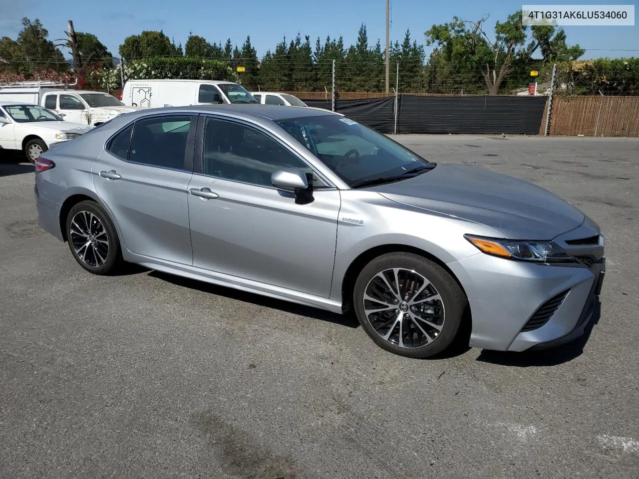 2020 Toyota Camry Se VIN: 4T1G31AK6LU534060 Lot: 59913944