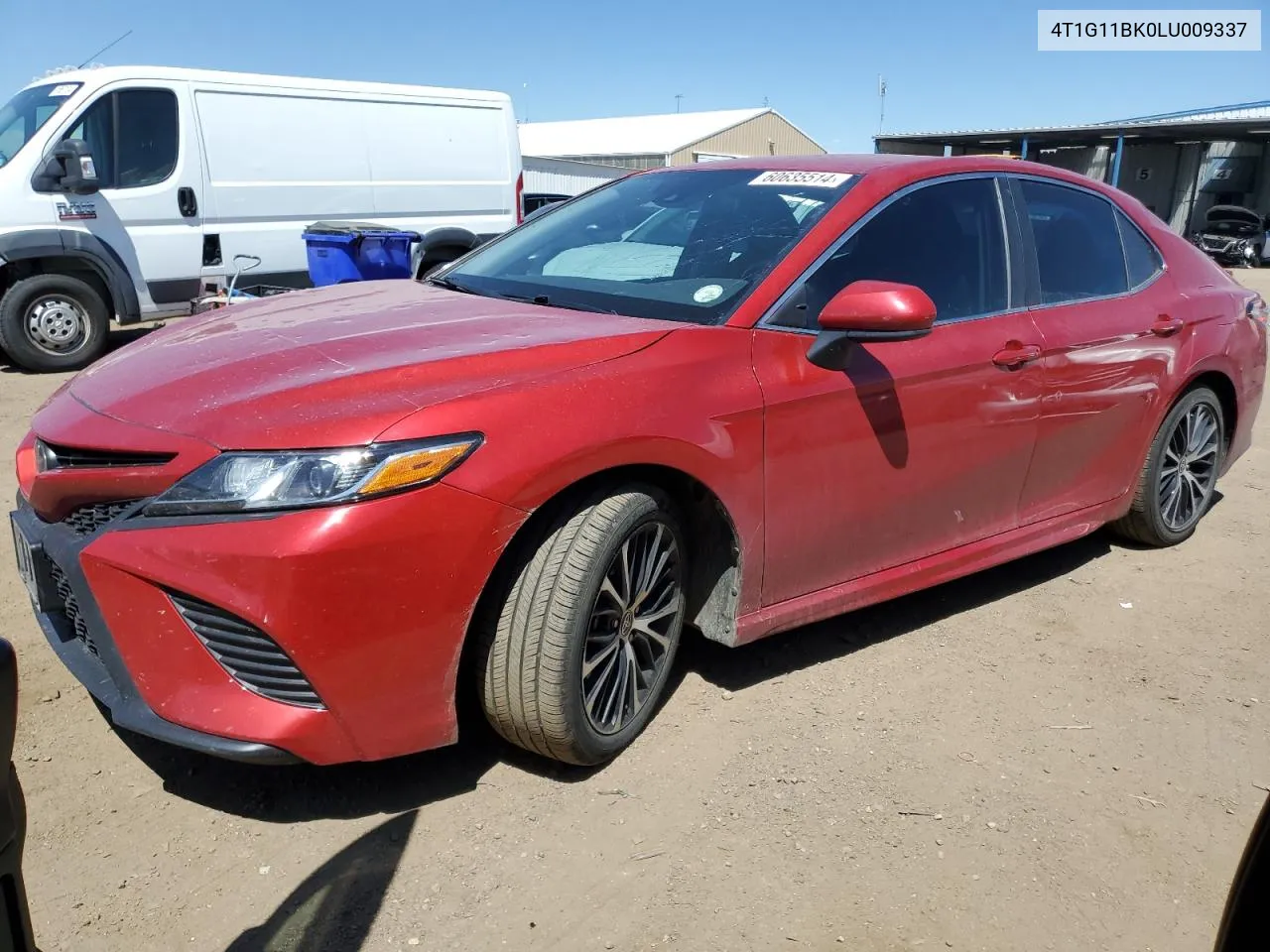 2020 Toyota Camry Se VIN: 4T1G11BK0LU009337 Lot: 60635514