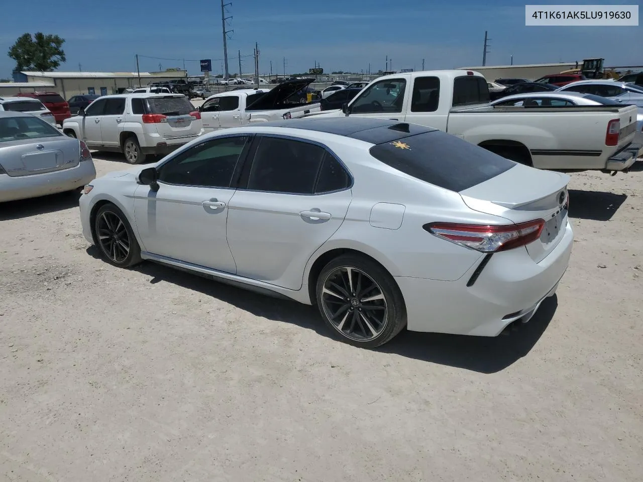 2020 Toyota Camry Xse VIN: 4T1K61AK5LU919630 Lot: 61035694