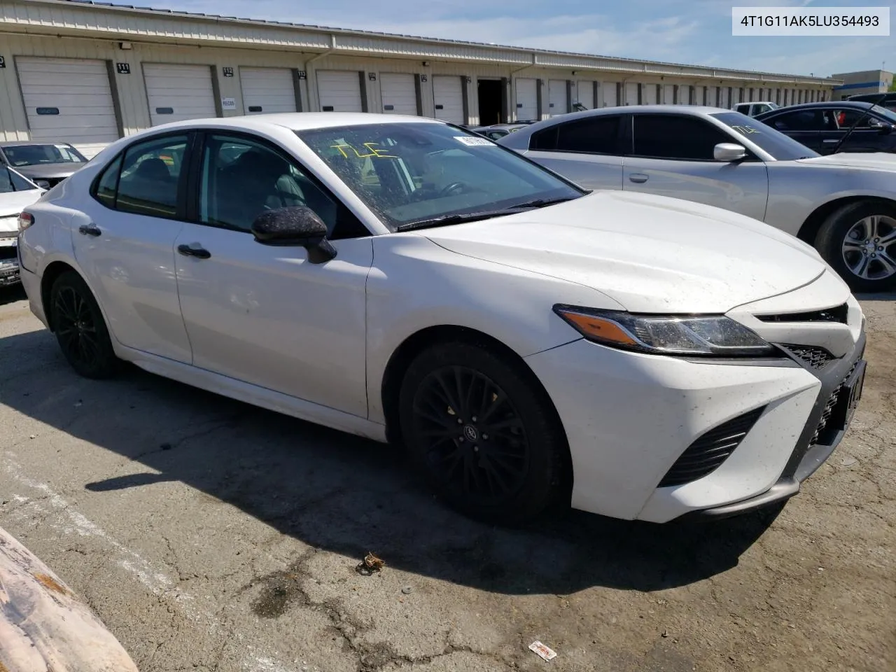 2020 Toyota Camry Se VIN: 4T1G11AK5LU354493 Lot: 61196874