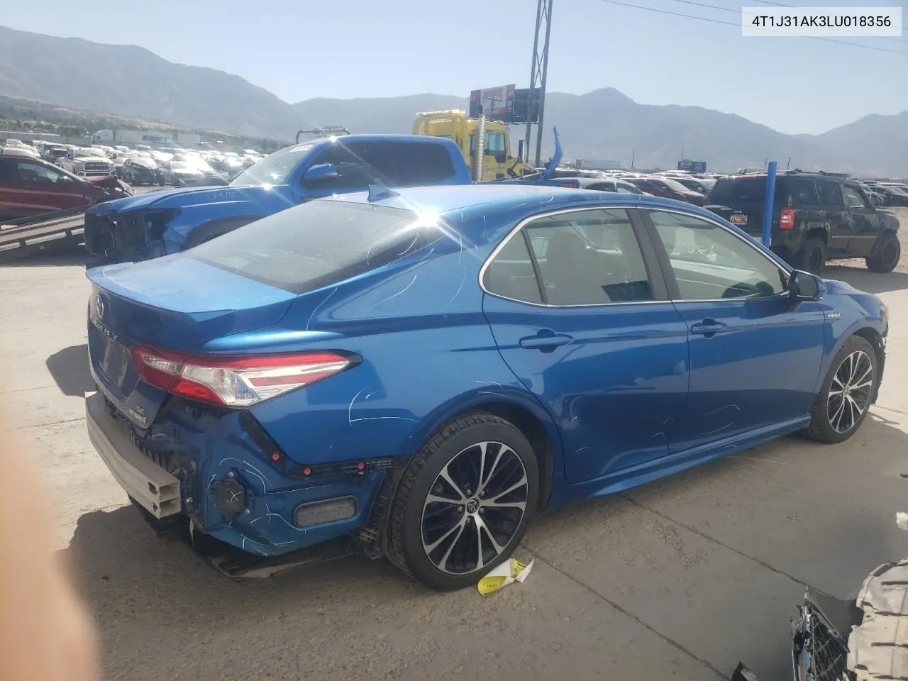 4T1J31AK3LU018356 2020 Toyota Camry Se