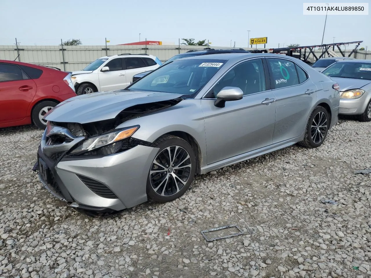 2020 Toyota Camry Se VIN: 4T1G11AK4LU889850 Lot: 61325444