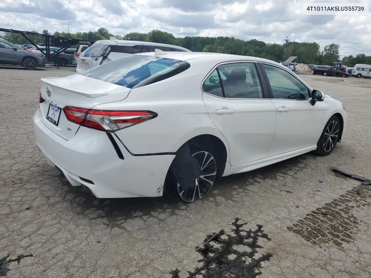 4T1G11AK5LU355739 2020 Toyota Camry Se