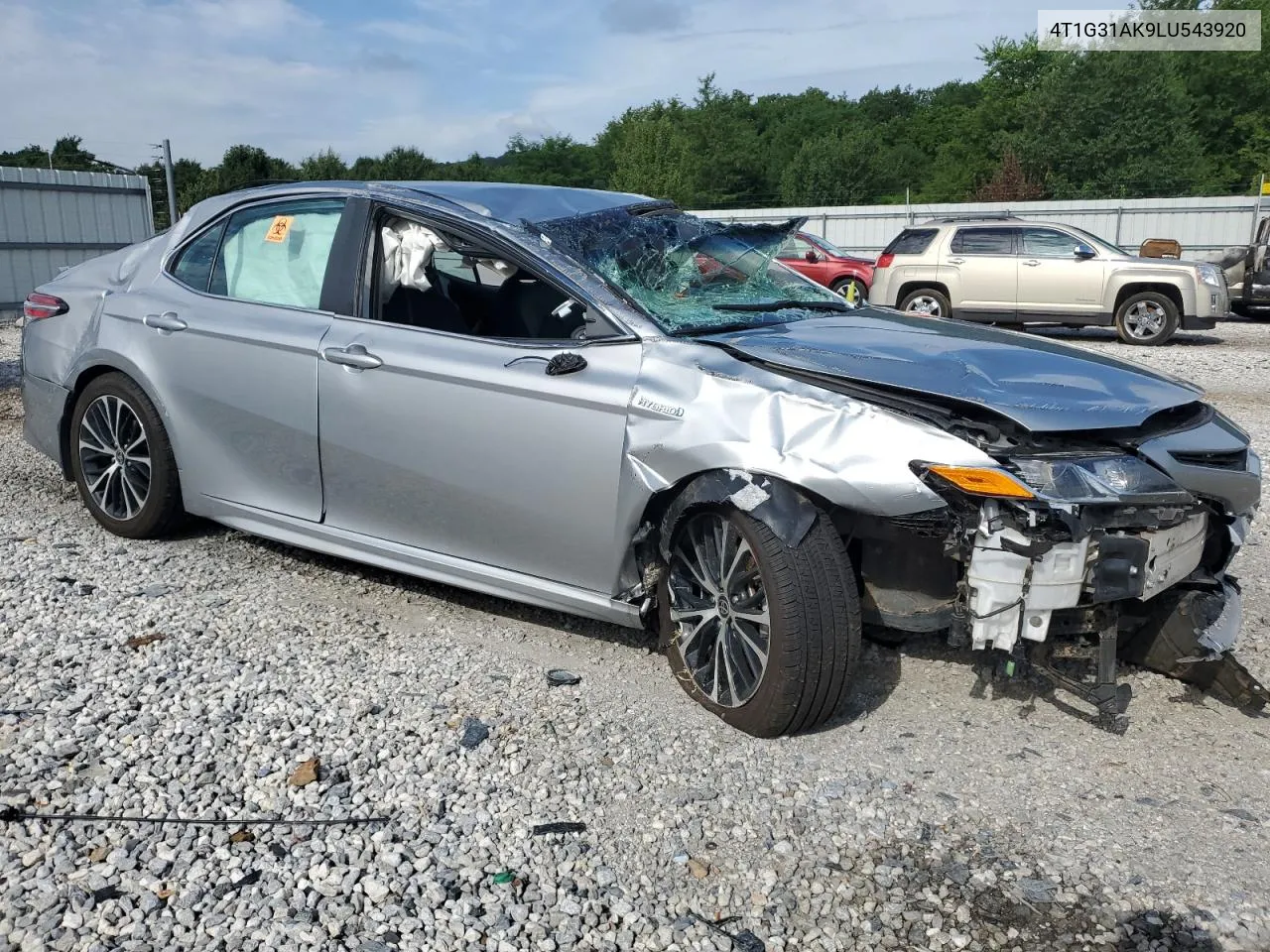 2020 Toyota Camry Se VIN: 4T1G31AK9LU543920 Lot: 61435204