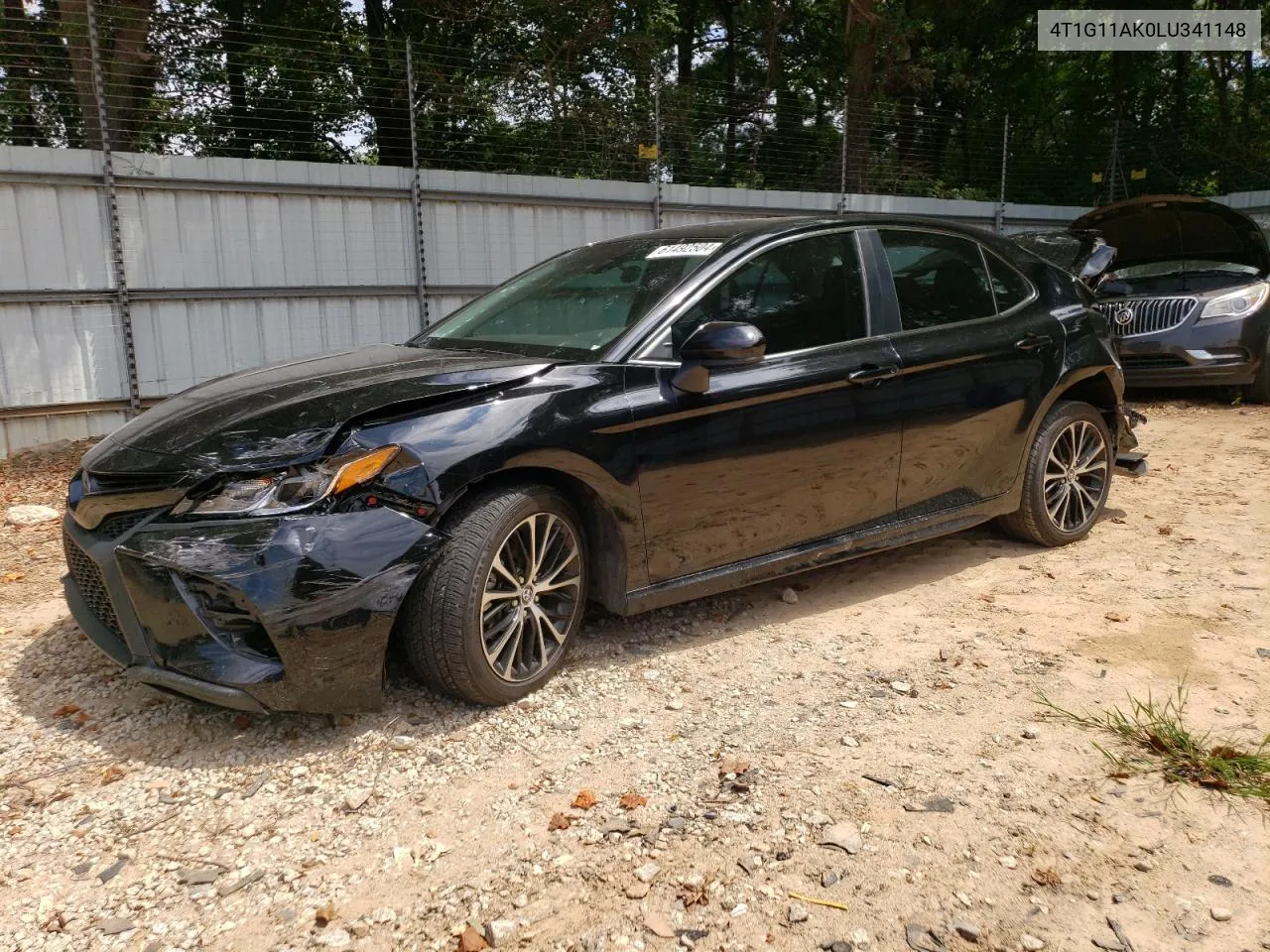 2020 Toyota Camry Se VIN: 4T1G11AK0LU341148 Lot: 61492504