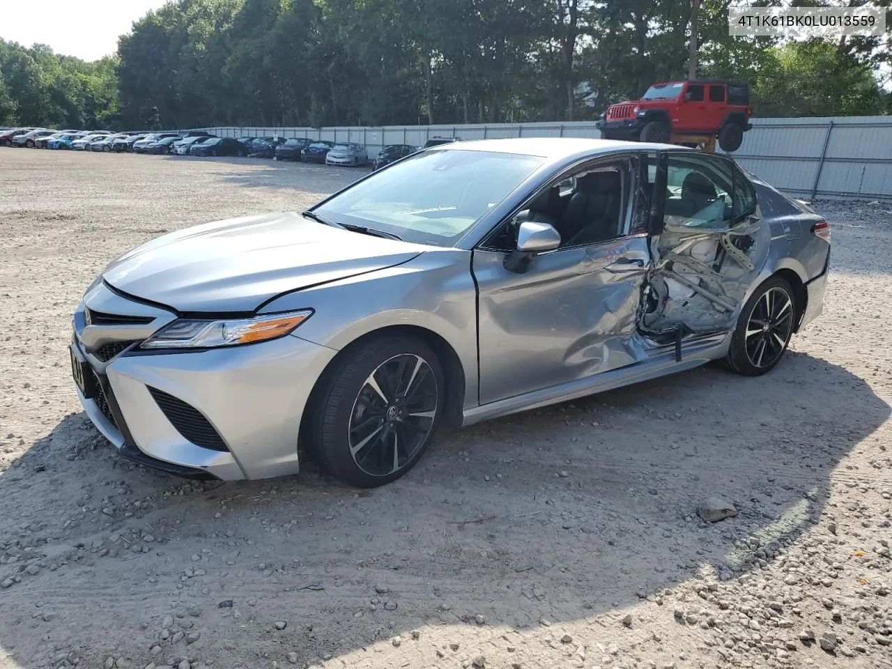 2020 Toyota Camry Xse VIN: 4T1K61BK0LU013559 Lot: 61791954