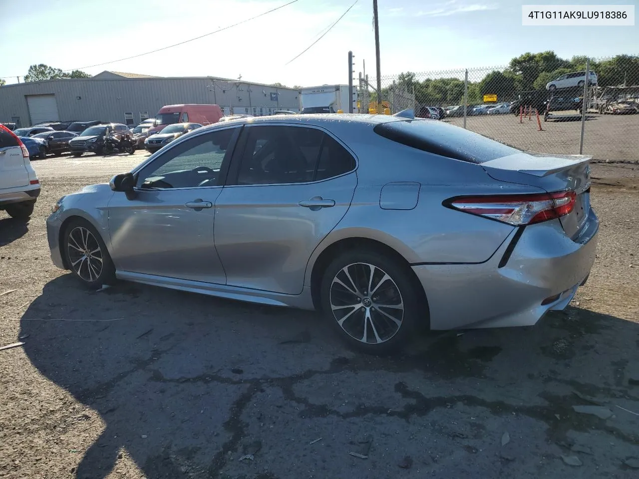 2020 Toyota Camry Se VIN: 4T1G11AK9LU918386 Lot: 61835964