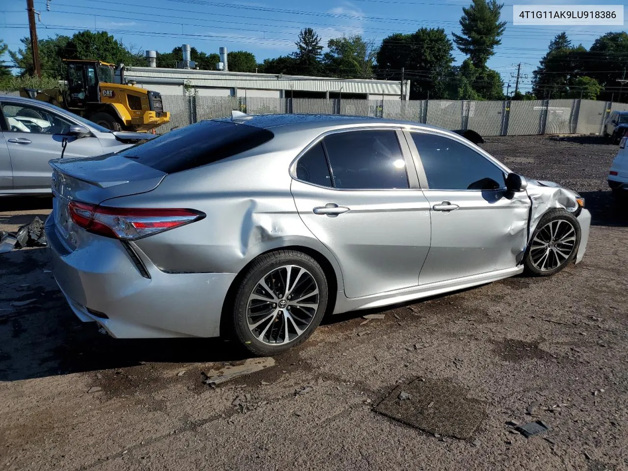 2020 Toyota Camry Se VIN: 4T1G11AK9LU918386 Lot: 61835964