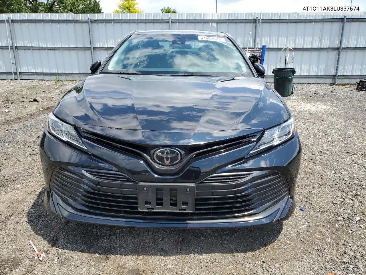 2020 Toyota Camry Le VIN: 4T1C11AK3LU337674 Lot: 61869624