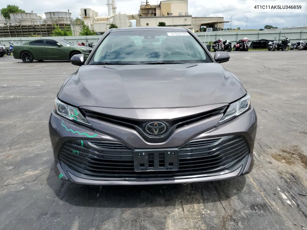 2020 Toyota Camry Le VIN: 4T1C11AK5LU346859 Lot: 61932744