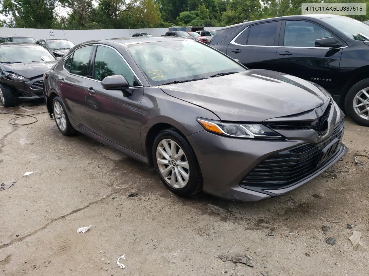 2020 Toyota Camry Le VIN: 4T1C11AK5LU337515 Lot: 62398194