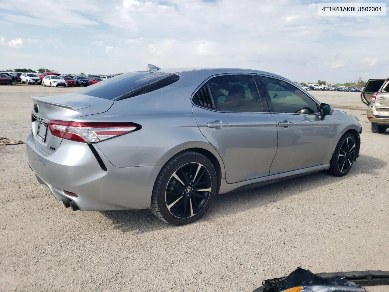 2020 Toyota Camry Xse VIN: 4T1K61AK0LU502304 Lot: 62541664