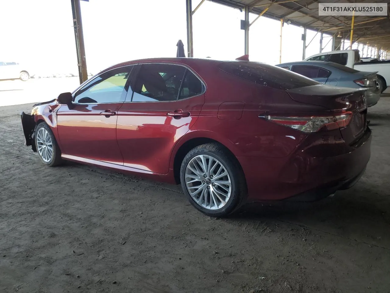 2020 Toyota Camry Xle VIN: 4T1F31AKXLU525180 Lot: 62866374