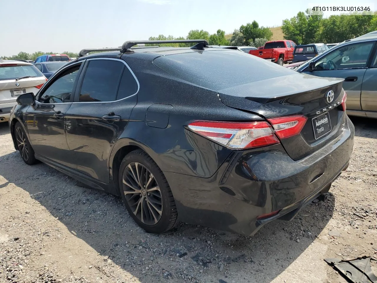 2020 Toyota Camry Se VIN: 4T1G11BK3LU016346 Lot: 63073244