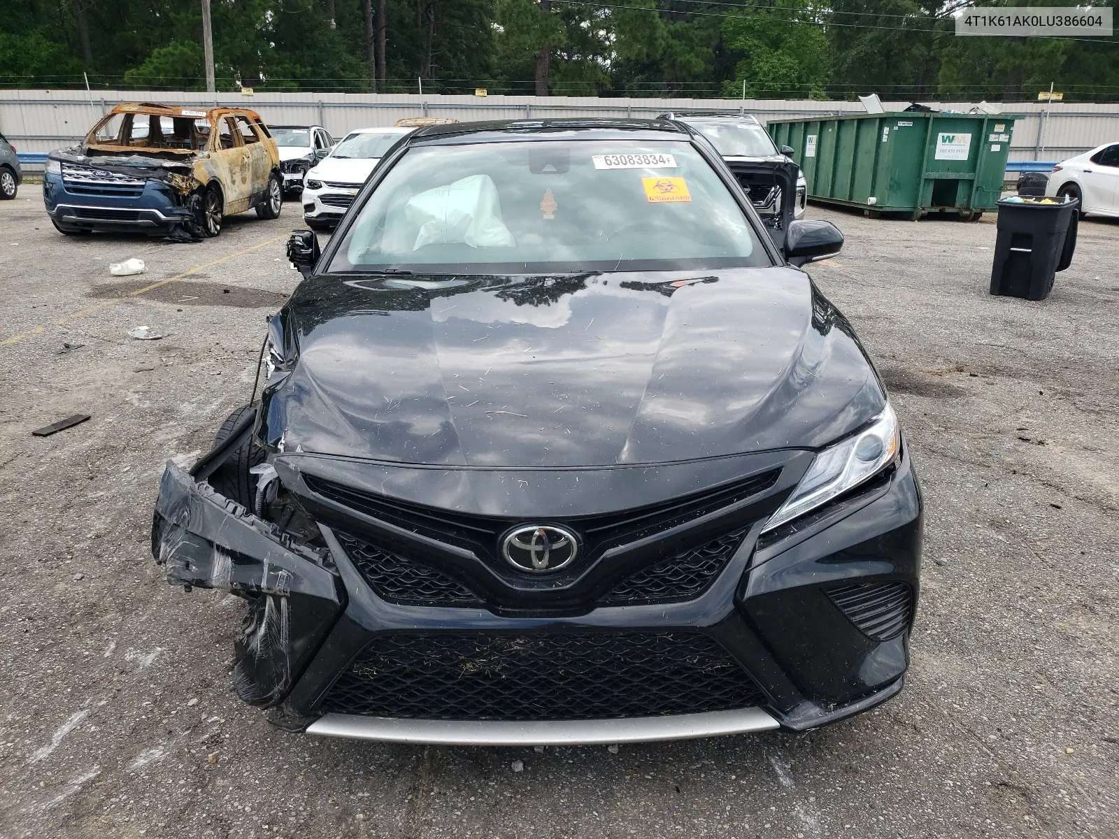 4T1K61AK0LU386604 2020 Toyota Camry Xse