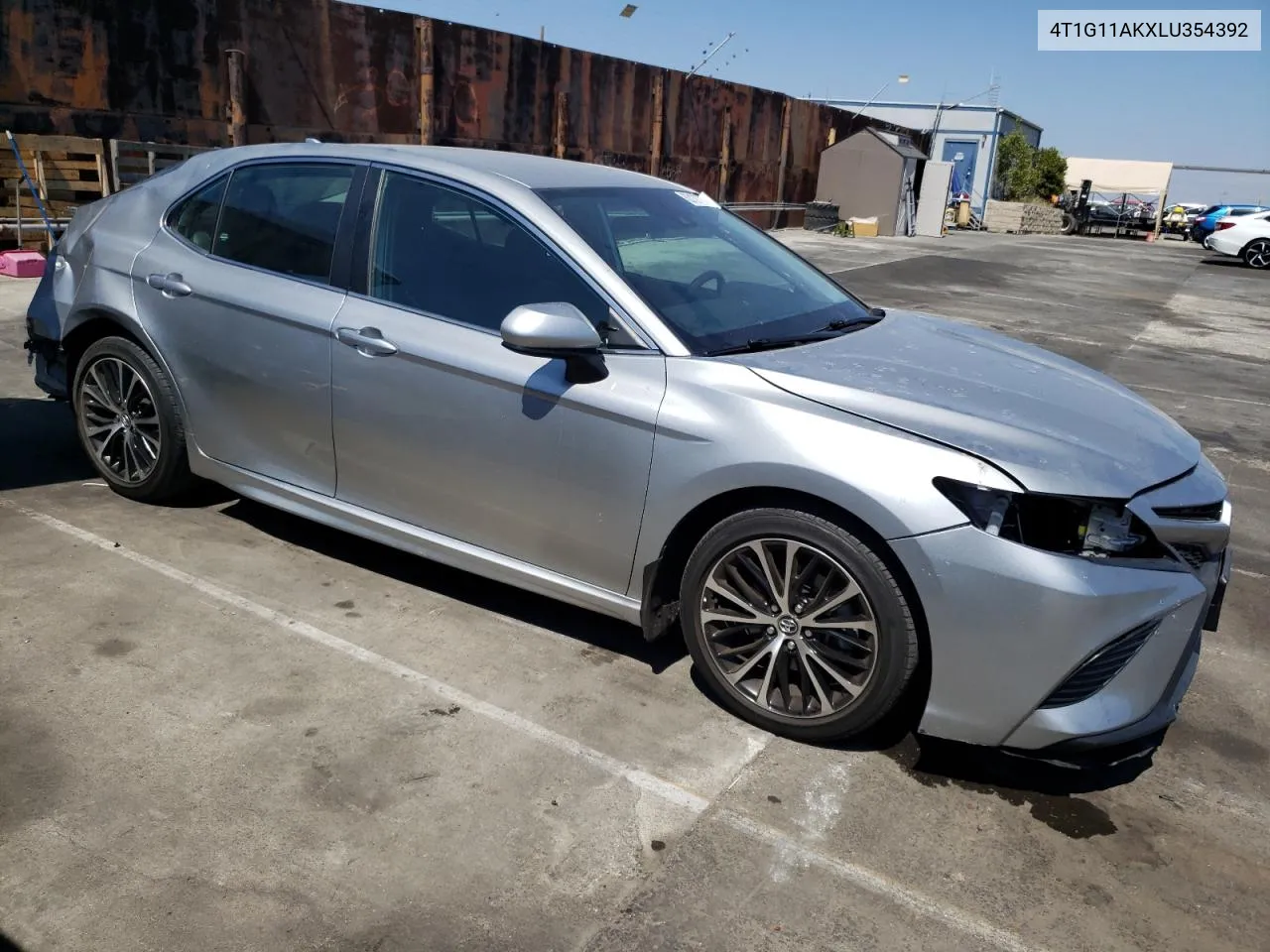 2020 Toyota Camry Se VIN: 4T1G11AKXLU354392 Lot: 63137704