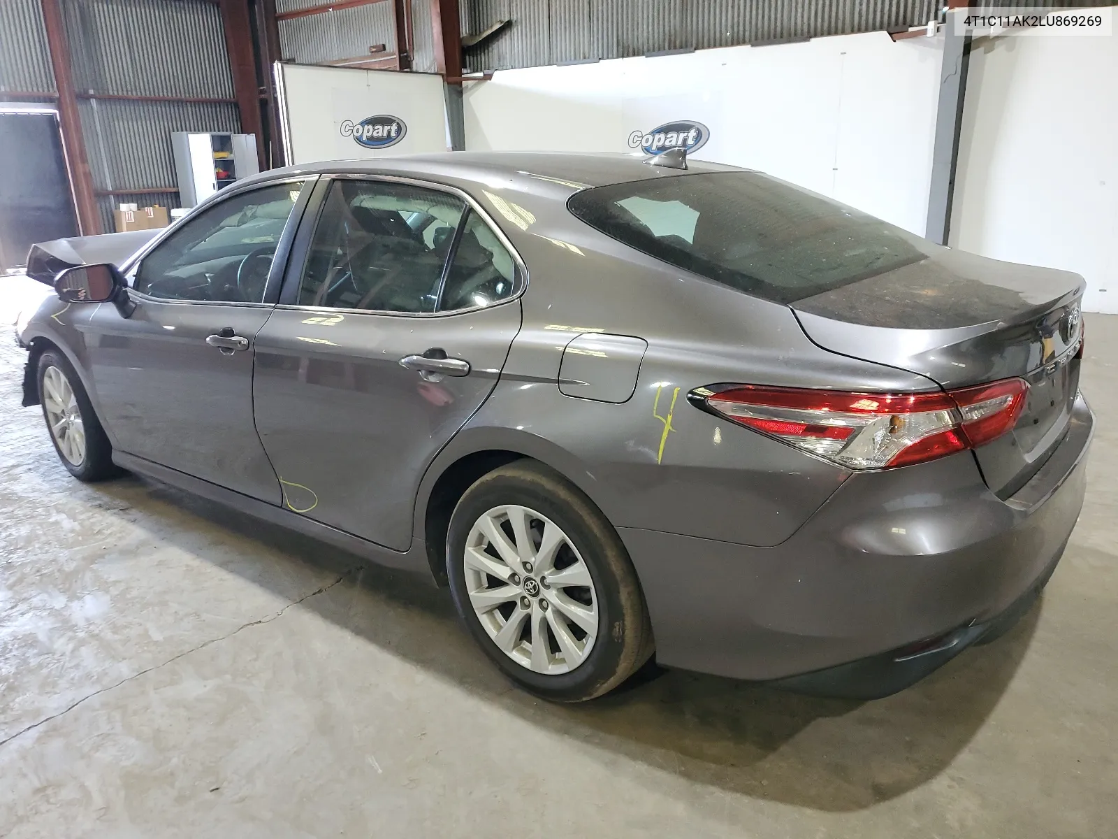 2020 Toyota Camry Le VIN: 4T1C11AK2LU869269 Lot: 63326214